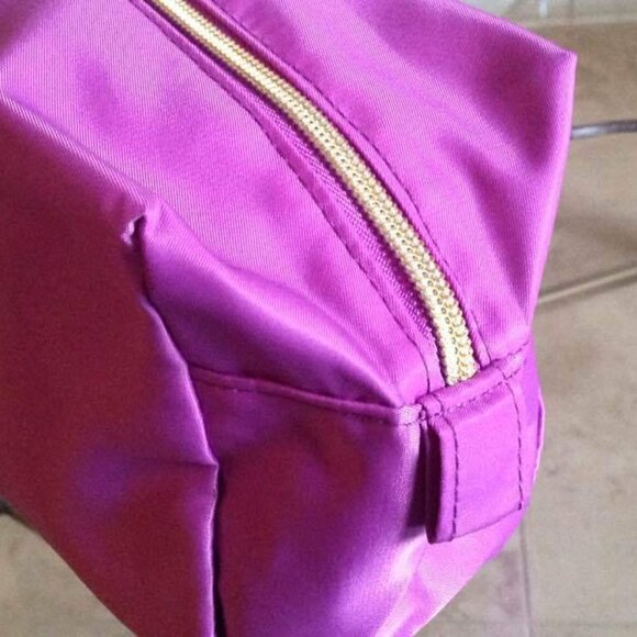 4 FOR $20 tarte LILAC Zippered Cosmetics Bag - Picture 3 of 6
